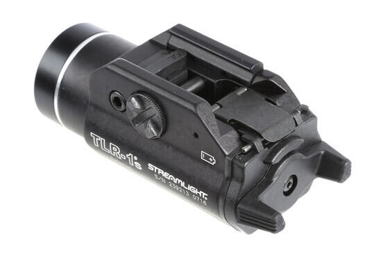 The Streamlight TLR-1s weapon light features an integrated picatinny rail mount